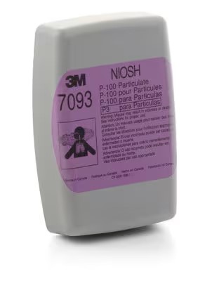 3M Particulate Filter 7093,  P100 60 EA/CS