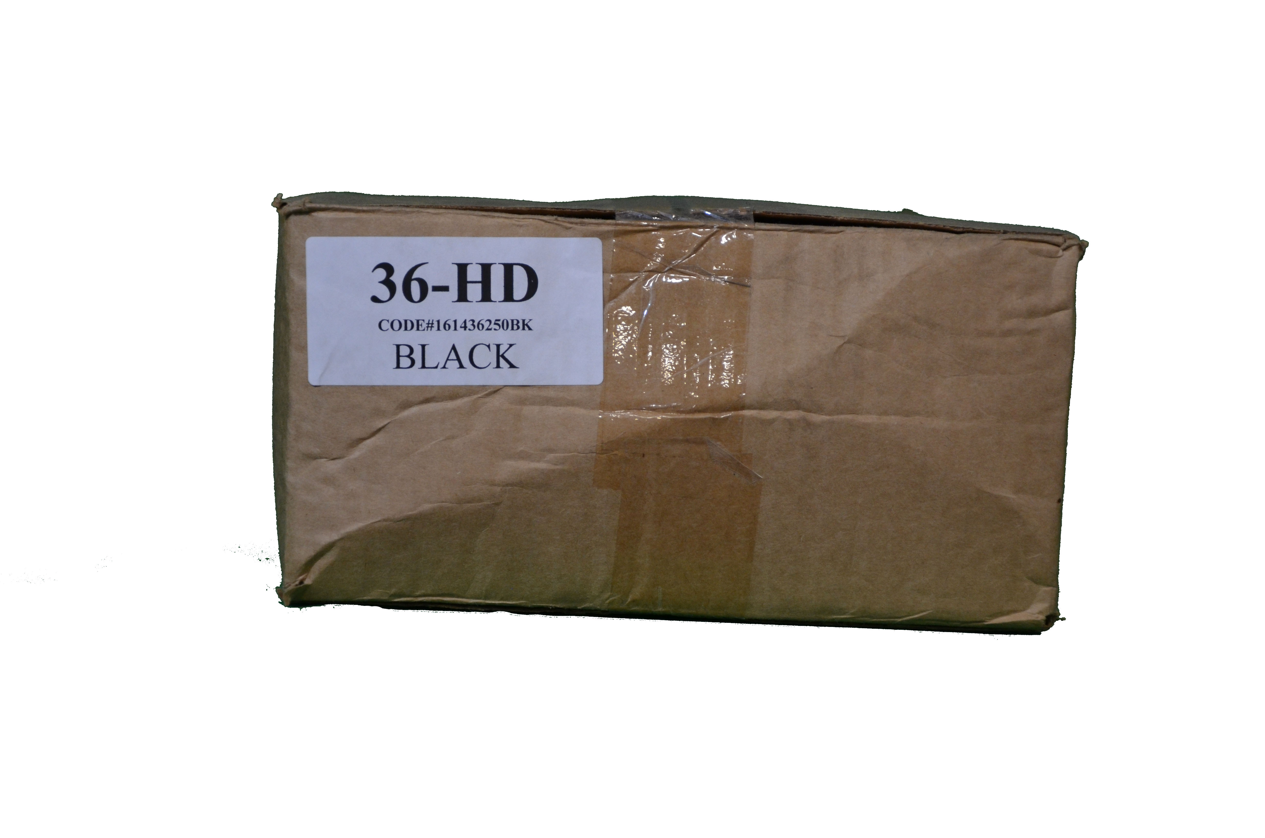 *Poly Liner 36&quot; Black 250/CS (30G250BL) INDIVIDUALLY FOLDED