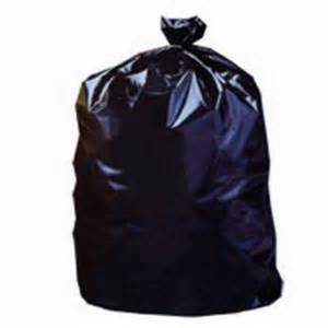 *Poly Liner 46&quot; Black Flat  Pack  250/CS