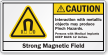 ANSI Caution Label:  Interaction With Metallic 