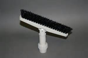 Grout Brush - Black Bristles White Plastic Head - 9-1/2&quot;