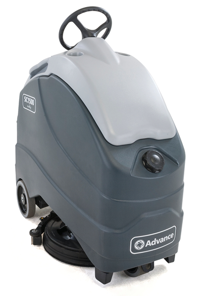 Advance SC1500 Stand-On Scrubber Includes Four 208 Ah
