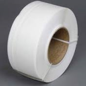 Plastic Strapping 3/8&quot;x12,900&#39; White 8&quot;x8&quot;