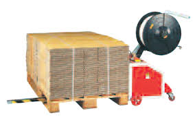 Pallet Strapper - This semi-automatic pallet