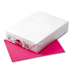 Color Paper, 24lb, 8.5x11, Hot  Pink, 500SHEETS/REAM