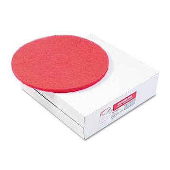 *Spray Buffing Pad-Red 19&quot;  5/CS