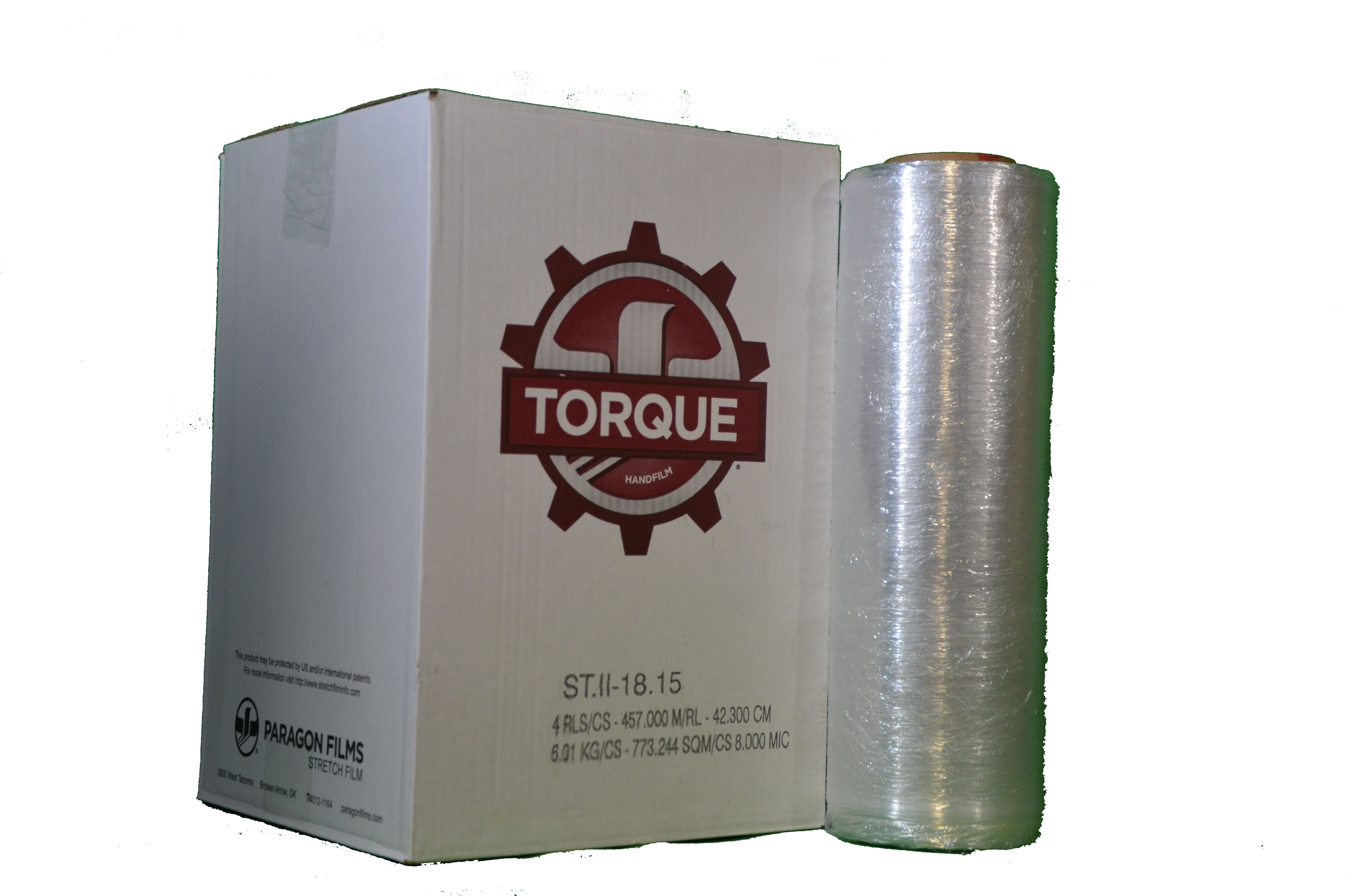 Torque II Stretch 18&quot;x1500&#39; 4RL/CS 24CASES/SKID