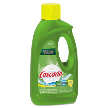 Cascade Automatic Dishwasher Gel w/Bleach 45OZ Bottles
