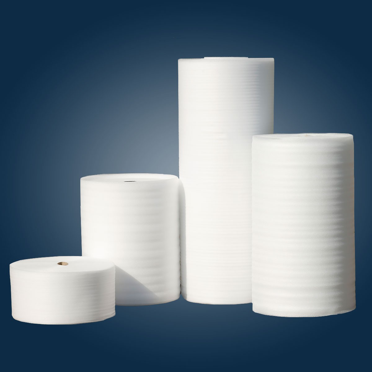 Foam 3/16&quot; 72&quot;x350&#39; Slit 6&quot; No Perf 12ROLLS/BDLE
