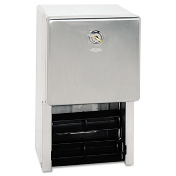 Bobrick Stainless Steel Two-Roll Standard Toilet