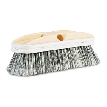 Truckwash Brush Gray Flagged Bristles