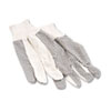 ***DISCONTINUED*** Men&#39;s PVC-Dotted Canvas Glove