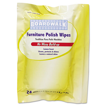 ***DISCONTINUED*** Furniture Polish Wipes 10&quot;x7&quot;
