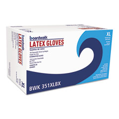 BOARDWALK Powder-Free Latex Exam Gloves, X-Large,