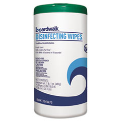 Disinfecting Wipes, 8 x 7,  Fresh Scent 75/CANISTER 