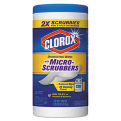Disinfecting Wipes with Micro-Scrubbers, Crisp Lemon,