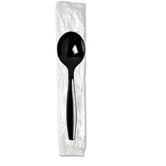 DIXIE FOOD SERVICE Individually Wrapped Spoons, 