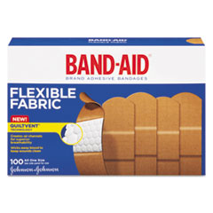 Johnson &amp; Johnson Flexible Fabric Adhesive Bandages, 1&quot;