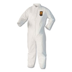 KIMBERLY CLARK A40 Coveralls,  White, Large, 25/CASE