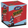 Kimberly Clark Shop Towels, POP-UP Box, Blue, 10 x 13,