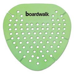 BOARDWALK Gem Urinal Screen, Lasts 30 Days, Green, Herbal