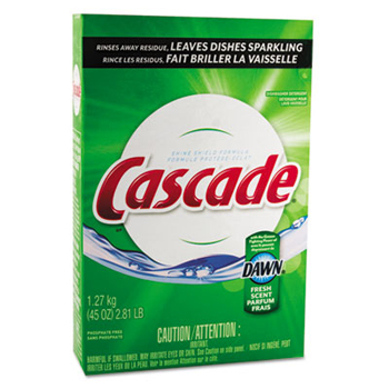 Cascade Automatic Dishwasher Powder, Fresh Scent, 75 oz Box