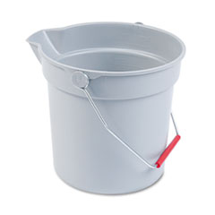 RUBBERMAID COMMERCIAL PROD. 10 Quart Plastic Utility Pail, 