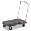 Rubbermaid Triple Trolley, 500-lb Cap,20-1/2w x 32-1/2d