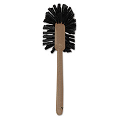 Commercial-Grade Toilet Bowl Brush, 17&quot; Long, Plastic