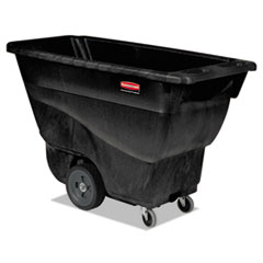 Rubbermaid #FG9T1300 Tilt Truck 1/2 Cubic Yard-Black