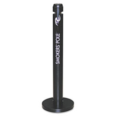 RUBBERMAID COMMERCIAL PROD. Smoker&#39;s Pole, Round, Steel, 