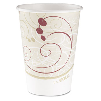 Solo Cups Hot Cups Symphony Design 12oz Beige 1000/CS