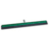 Aquadozer Heavy-Duty Floor Squeegee 24&quot; Straight w/Black