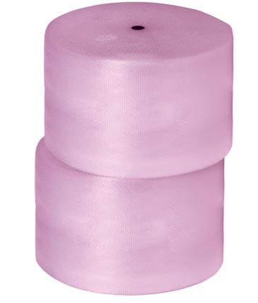 3/16&quot; Bubble AntiStat 24&quot;x500&#39; Perf 12&quot; Roll - 2/BDL