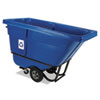 Recycling Tilt Truck 1/2Cubic Yard,Standard Duty,Blue