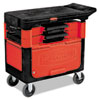 Trades Cart with Locking Cabinet