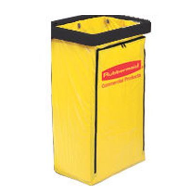 Zippered Vinyl Replacement Cleaning Cart Bag For 6173 &amp;