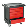 Rubbermaid Work Center-Black 5 Drawer