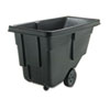 Rubbermaid 1/2 Cubic Yard Tilt Truck, Rectangular,