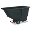 Rubbermaid Rotomolded Tilt Truck, 1CU YD Rectangular,