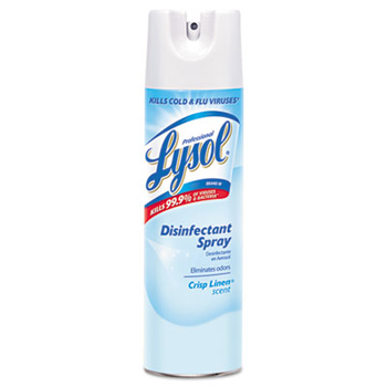 Lysol Disinfectant Spray,  Crisp Linen, 19 oz Aerosol 