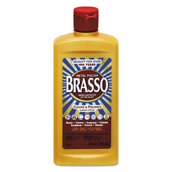 Brasso Liquid Metal Polish 8/8OZ/CASE