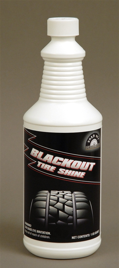 Black Out Tire Shine 12QT/CS
