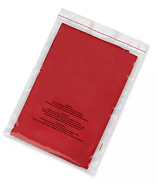 8x10 Resealable Suffocation Warning Bags, 1.5MIL 1000/CS