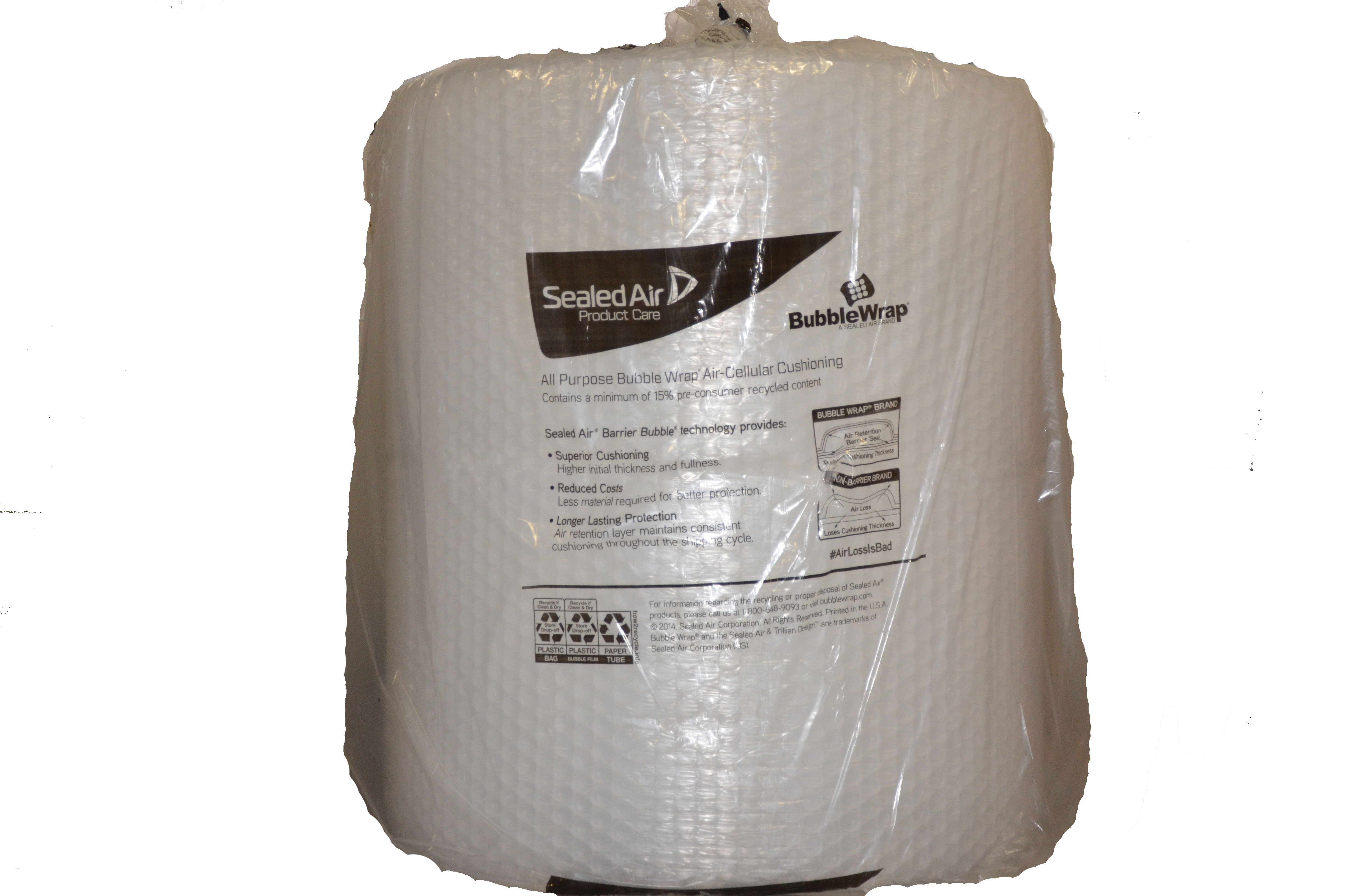 SEALED AIR 1/2&quot; Bubble  24&quot;x250&#39; Perf 12&quot;
