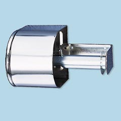 Dispenser,Toilet Tissue Covered Double Roll Chrome