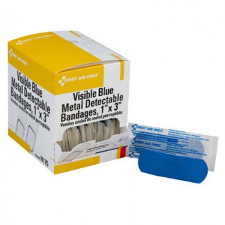 First Aid Only™ Adhesive Metal Detectable Bandages