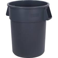 Carlisle Bronco 55 Gallon Container-Gray 