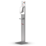 Deb Touch Free Sanitizing  Floor Stand-Silver