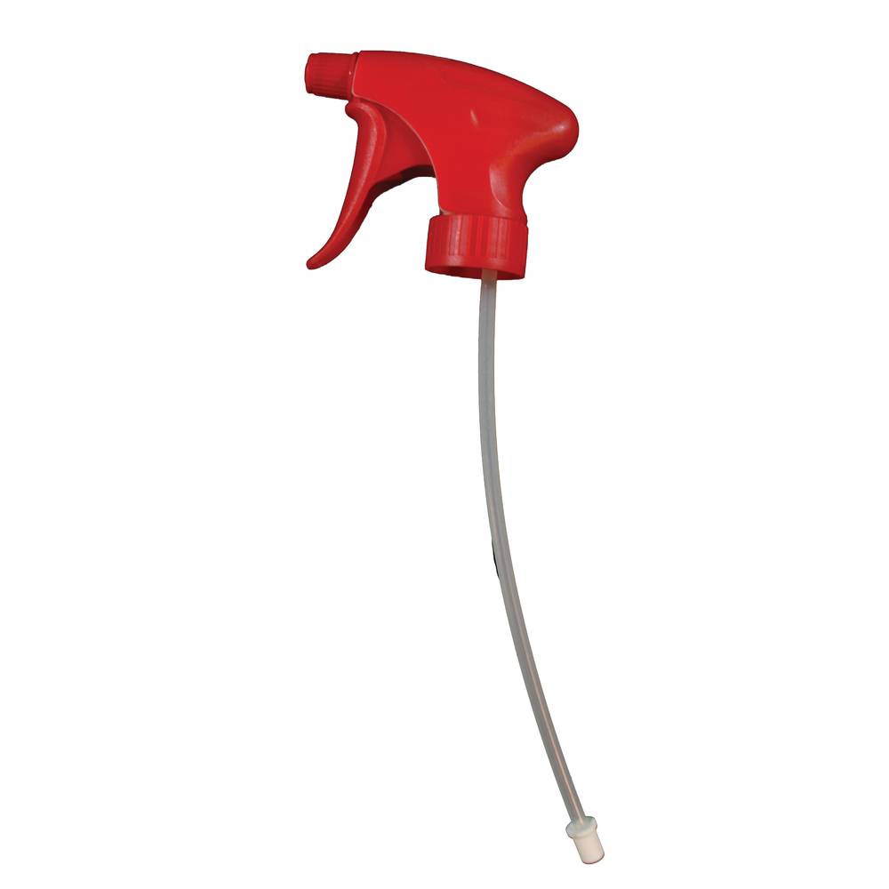 Item #5606, Contour Trigger Sprayer - Red - 8-1/8&quot; Tube L